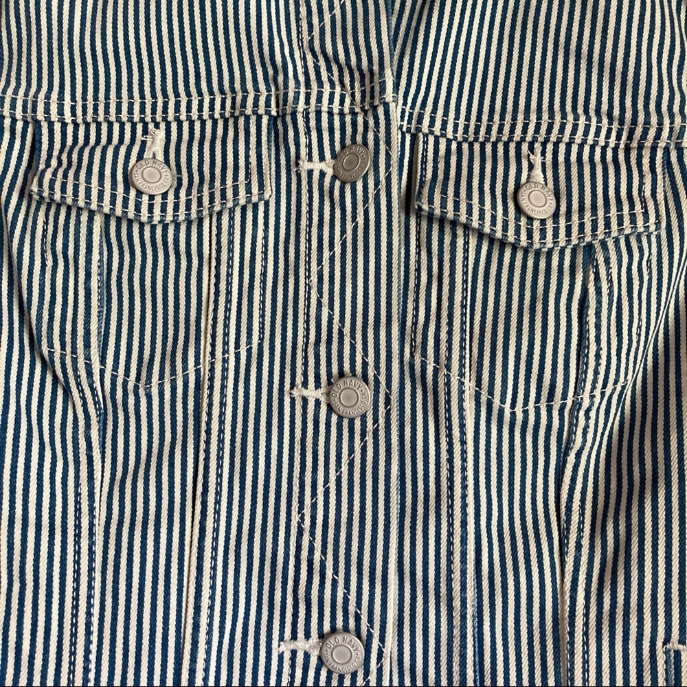 Old Navy Women’s Size S Railroad Jean Jacket - Picture 4 of 9